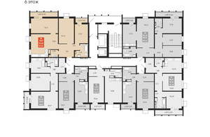 3-к квартира, вторичка, 84м2, 6/15 этаж