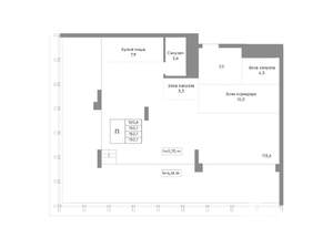 Студия квартира, строящийся дом, 150м2, 16/29 этаж