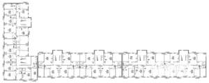3-к квартира, строящийся дом, 65м2, 8/10 этаж
