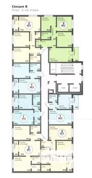 1-к квартира, вторичка, 41м2, 14/20 этаж