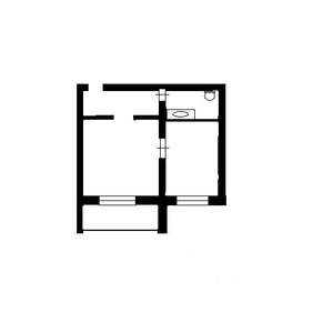 2-к квартира, вторичка, 42м2, 3/10 этаж