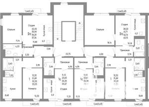 2-к квартира, строящийся дом, 36м2, 10/10 этаж