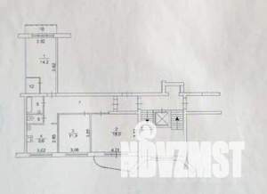 3-к квартира, вторичка, 71м2, 3/9 этаж