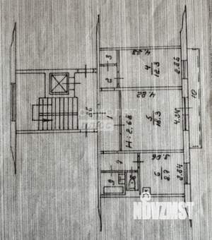 2-к квартира, вторичка, 57м2, 9/10 этаж