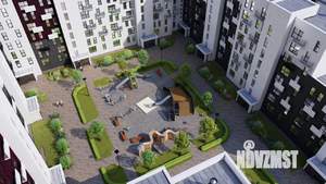 1-к квартира, строящийся дом, 32м2, 2/10 этаж