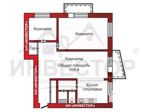 3-к квартира, вторичка, 108м2, 10/16 этаж