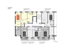 3-к квартира, вторичка, 73м2, 6/10 этаж