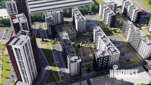 2-к квартира, строящийся дом, 42м2, 2/10 этаж