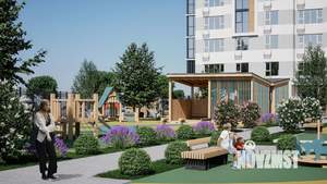 1-к квартира, строящийся дом, 34м2, 23/23 этаж