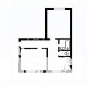 2-к квартира, вторичка, 65м2, 2/5 этаж