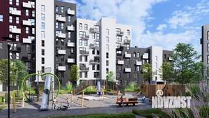 2-к квартира, строящийся дом, 36м2, 3/10 этаж