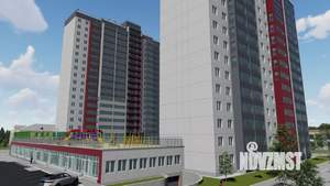 1-к квартира, строящийся дом, 42м2, 12/18 этаж