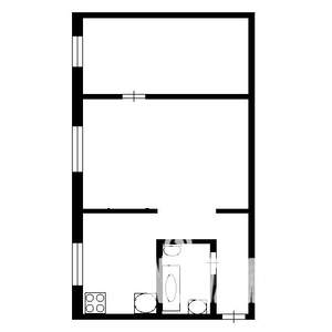 2-к квартира, вторичка, 46м2, 3/5 этаж
