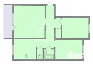 3-к квартира, вторичка, 70м2, 5/10 этаж