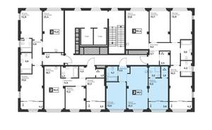 2-к квартира, вторичка, 58м2, 17/17 этаж