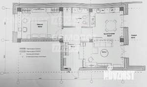 2-к квартира, вторичка, 66м2, 11/13 этаж