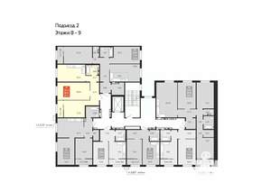 2-к квартира, вторичка, 60м2, 9/10 этаж