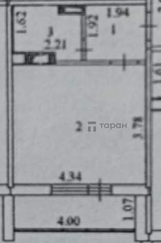 Студия квартира, вторичка, 24м2, 14/19 этаж