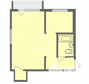 1-к квартира, вторичка, 32м2, 5/5 этаж