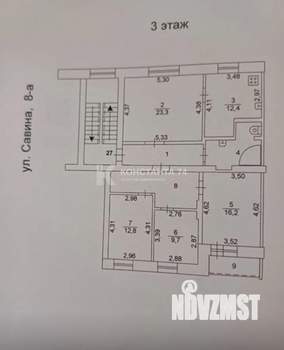 4-к квартира, вторичка, 101м2, 3/5 этаж