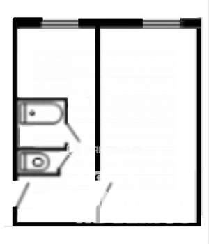 1-к квартира, вторичка, 32м2, 1/5 этаж