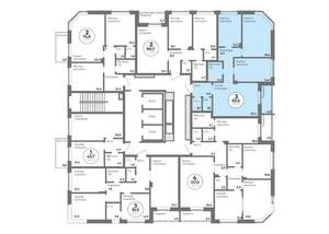 3-к квартира, вторичка, 94м2, 9/22 этаж