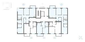 1-к квартира, вторичка, 41м2, 8/9 этаж