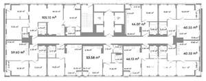 4-к квартира, строящийся дом, 105м2, 7/21 этаж