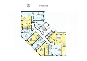 Студия квартира, вторичка, 39м2, 25/25 этаж