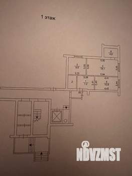 2-к квартира, вторичка, 54м2, 1/10 этаж