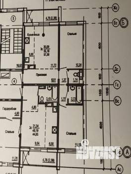 2-к квартира, вторичка, 55м2, 15/17 этаж