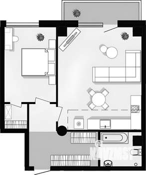 2-к квартира, вторичка, 65м2, 15/23 этаж