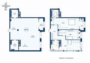 1-к квартира, вторичка, 83м2, 21/23 этаж