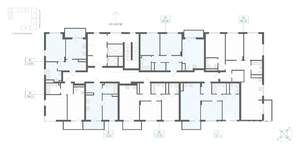 1-к квартира, вторичка, 43м2, 12/18 этаж