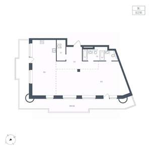1-к квартира, вторичка, 113м2, 4/7 этаж