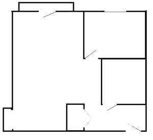 1-к квартира, вторичка, 33м2, 3/5 этаж