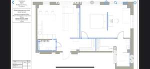 3-к квартира, вторичка, 76м2, 4/4 этаж