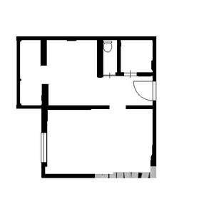 1-к квартира, вторичка, 41м2, 8/10 этаж