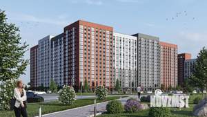 1-к квартира, строящийся дом, 38м2, 2/16 этаж