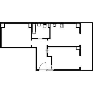 2-к квартира, вторичка, 56м2, 14/16 этаж