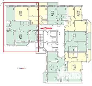 3-к квартира, вторичка, 113м2, 15/17 этаж