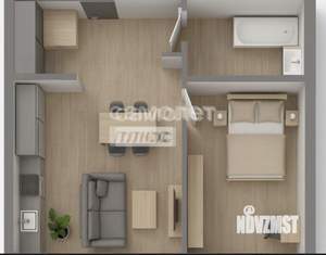 2-к квартира, вторичка, 32м2, 7/10 этаж