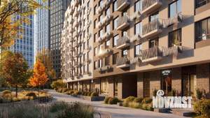 1-к квартира, строящийся дом, 46м2, 5/18 этаж