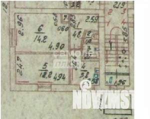 2-к квартира, вторичка, 40м2, 1/5 этаж