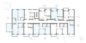 2-к квартира, вторичка, 58м2, 10/18 этаж
