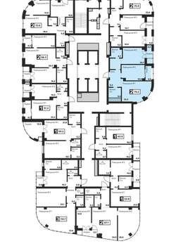 2-к квартира, вторичка, 84м2, 9/29 этаж