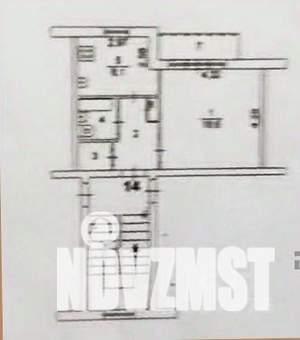 1-к квартира, вторичка, 36м2, 5/5 этаж