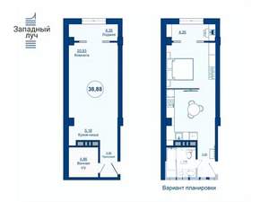 1-к квартира, вторичка, 39м2, 5/25 этаж