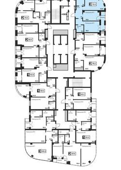 2-к квартира, вторичка, 76м2, 5/29 этаж