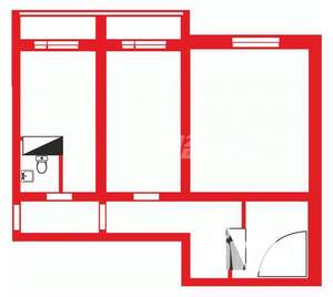 2-к квартира, вторичка, 80м2, 4/10 этаж